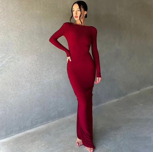 Robe crimson