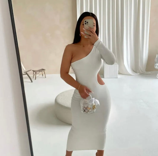 Robe white salya