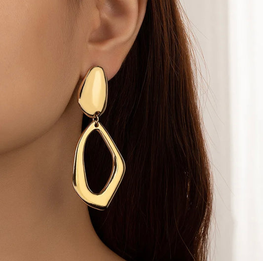 Boucle d'oreilles en alliage