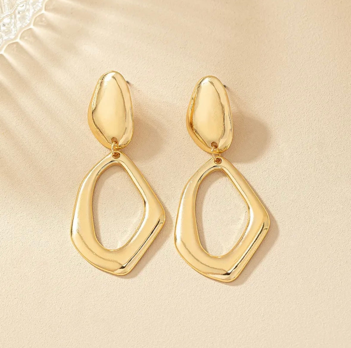Boucle d'oreilles en alliage